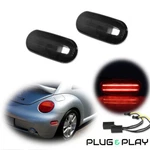 For Volkswagen Beetle 1998-05 Led Side Marker Parking Light Rear Smoked Lens 2pc. Fixed Price $29.99.