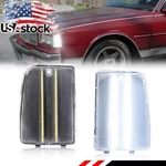 2pcs Clear White Led Front Corner Side Marker Lights For 1987-1990 Chevy Caprice. Fixed Price $47.99.