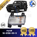 *new* Tyc Fit 2018-2023 Jeep Wrangler Left Driver Led Turn Signal Lamp Light. Fixed Price $70.00.