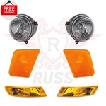 Fits 2005 2006 2007 Jeep Liberty Front Headlights Park Signal & Side Marker Lamp. Fixed Price $160.33.