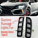 Led Daytime Running Light Turn Indicator Fog Lamp Bumper For Honda Civic Type R. Fixed Price $65.99.