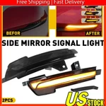 Dynamic Led Indicator Side Mirror Turn Signal Lights For Ford Mustang 2015-21 B. Fixed Price $31.34.