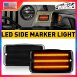 2/4/6 Led Bumper Side Signal Marker Light For Wrangler Tj 97-06 Front Amber Jeep. Fixed Price $33.24.