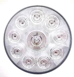 United Pacific 38772 10 Led 4" Round Light Stop, Turn & Tail Red Led/clear Lens. Fixed Price $24.26.