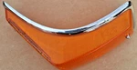 Vw Karmann Ghia 1970-1974 Front Turn Signal Light Lens, Amber, Oem/hella, Left!!. Fixed Price $79.00.