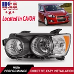 Black Bezel Halogen Headlight Left Driver Side For 2012-2016 Chevrolet Sonic. Fixed Price $60.99.
