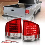 For Chevrolet 1994-2004 S10/gmc Sonoma/isuzu Hombre Led Red Clear Tail Lights. Fixed Price $90.47.