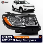 For 2017-2021 Jeep Compass Halogen Headlight W/ Bulbs Passenger Right 55112706ac. Fixed Price $70.19.
