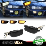 For 1999 2000 2001 Subaru Impreza Smoke Switchback Led Drl Turn Signal Lights 2x. Fixed Price $59.99.