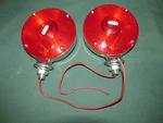New! 2 Yankee Turnflex 838 Brake Lights Red Lens. Fixed Price $79.99.