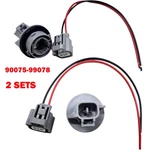 2x Turn Signal Lamp Socket+harness Kit For Toyota Tacoma 1998-00 90075-99078 Hot. Fixed Price $12.95.
