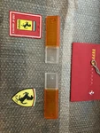 Ferrari 308 Turn Signal Directional Light Lamp Lenses Carello Pair Lens New Oem.. Fixed Price $229.95.