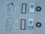 1950 50 Ford Park Light Lens Trim Ring & Seal Kit New. Fixed Price $94.25.