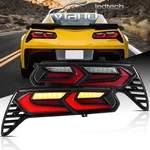 Vland Pair Red Led Tail Lights Seq Animation For 2014-2019 Chevrolet Corvette C7. Fixed Price $459.99.