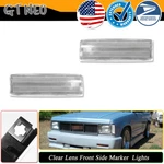 2x Clear Lens Side Marker Corner Lights Kit For Chevy Olds S10 Pickup S15 Jimmy. Fixed Price $17.99.