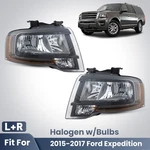 For 2015-2017 Ford Expedition Halogen Headlight W/bulb Reflector Left+right Pair. Fixed Price $145.99.