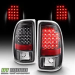Black 1997-2004 Dodge Dakota Led Tail Lights Brake Lamps Replacement Left+right. Fixed Price $108.99.