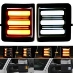 Side Tow Marker Mirror Turn Signal Lights Drl For Ford F250 F350 F450 F550 08-16. Fixed Price $57.75.
