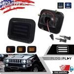 For 03-09 Hummer H2 Suv Sut Smoked Front Corner Drl Turn Signal Lights Set Of 2. Fixed Price $79.99.