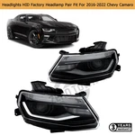 Fits For 2016-2022 Chevy Camaro Led Tube Projector Headlights Left + Right Pair. Fixed Price $273.00.