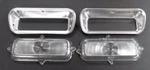 1962-1966 Chevrolet Pick-up Truck Front Clear Park Light Lens & Bezel Set. Fixed Price $52.99.