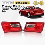For 2016-2025 Chevy Malibu Halogen Outer Tail Light Pair Right&left Side. Fixed Price $72.00.