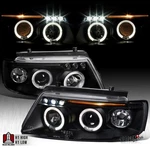 Fit 1997-2000 Volkswagen Passat Led Halo Black Projector Headlights Lamps 97-00. Fixed Price $166.99.