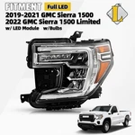 2019-2022 Gmc Sierra 1500 W/ Led Turn Signal Full Headlight Left Driver Side. Fixed Price $153.99.