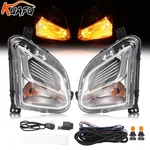 Kuafu Pair Bumper Fog Lights W/signal Lamp+wiring For Chevy Equinox 2018-2021. Fixed Price $52.06.