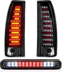 Tail Light + 3rd Third Brake Cargo Taillight (smoked), Black. Fixed Price $158.17.