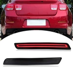 Led Rear Bumper Reflector Light Compatible With Chevrolet Chevy Malibu Smoked. Fixed Price $54.97.