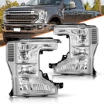 For 2020-2022 Ford F250 F350 Superduty Halogen Chrome Headlights Headlamps. Fixed Price $218.99.