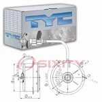 Tyc Engine Cooling Fan Motor For 1999-2001 Chevrolet Tracker Belts Clutch Wo. Fixed Price $49.72.