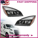 Pair Headlight Fit For 2018-2022 Freightliner Cascadia Led Headlamp. Fixed Price $261.99.