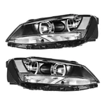 Headlight Assembly Set Fits 11-2015 2013-2018 Volkswagen Jetta Halogen Chrome Us. Fixed Price $124.99.