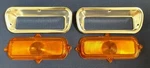 1963-1966 Chevrolet Pick-up Truck Front Park Lamp Light Lens And Bezel Set. Fixed Price $64.99.