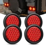 Nilight 4inch Round Trailer Tail Light 4pcs 24led Red Stop. Fixed Price $67.25.