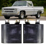 Pair Smoke Turn Signal Side Corner Marker Lamp Light For Chevy Gmc Pickup Truck. Fixed Price $34.19.