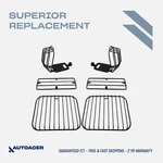 Autoacer -6p Head Tail Turn Light Protection Guard Grill Kit For Mercedes G W463. Fixed Price $299.00.