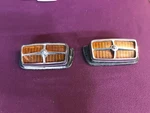 1969 1970 Ford Mustang Mach I Cougar Xr7 C9wb13237 Front Marker Lights Amber. Fixed Price $134.99.
