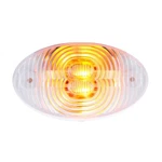 4 Led Fender Turn Signal Light For Freightliner M2 Amber Clear Lens Up#30135. Fixed Price $22.79.