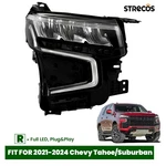 Full Led Headlight For 2021-2024 Chevy Tahoe Suburban W/ Bulb Passenger Side. Fixed Price $165.99.