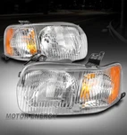 For 01-04 Ford Escape Replacement Headlight Headlamp Lamp Chrome Left+right Pair. Fixed Price $101.95.