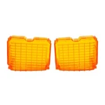For 1972 El Camino Amber Parking Light Lens, Sold As A Pair Trim Parts. Fixed Price $101.50.