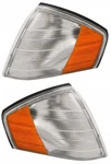 Tyc Clear/amber Corner Lights Parking Lamps Pair Fits 1990-2002 Mb Sl-class R129. Fixed Price $88.50.