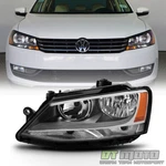 2011-2018 Volkswagen Jetta Halogen Model Headlight Headlamp Left Driver Side. Fixed Price $65.99.