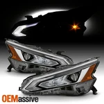 Fit 2019+ Nissan Altima Led Projector Pair Headlights W/ Highbeam Assist. Fixed Price $228.99.