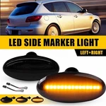 Fit For Mazda Dynamic Amber Smoked Lens Led Lamp Side Turn Marker Signal Light. Fixed Price $17.09.