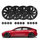 Set Of 4 Wheel Covers Hubcaps Cyclone Style For 2017-2023 Tesla 3 18 Inch. Fixed Price $84.09.