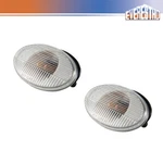 2pcs Fit For Freightliner M2 106 112 Hood Lamp White With Yellow Bulbs 12v. Fixed Price $37.80.